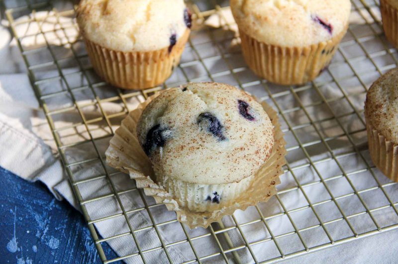 The Best Blueberry Muffins